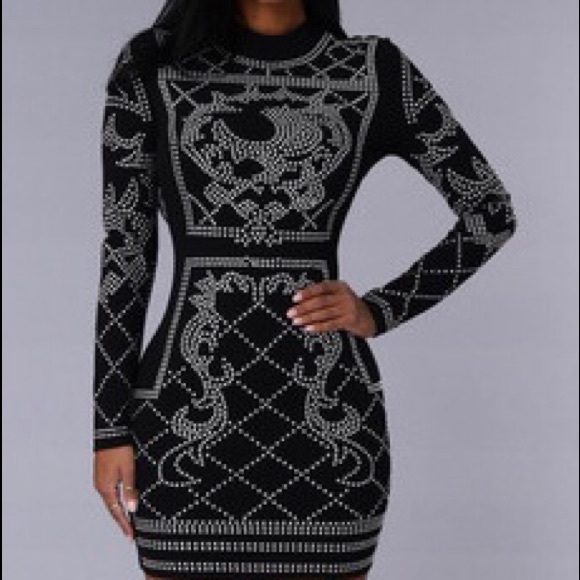 Fashion Nova Dresses & Skirts - Fashion Nova Studded Dress